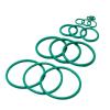 Nitrile Rubber O-Rings, Fluorine Rubber O-Rings, 185mm OD, 173mm ID, 6mm Width, FKM Seal Gasket for Machinery Plumbing, Green, 1 Pcs view 4
