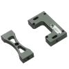 For WPL For MN D90 99s 1/16 RC Car Upgrade Parts Accessories Metal Steering Servo Fixed Mount Bracket Model Accessory Rc Models Accessories(Black) view 1