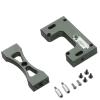 For WPL For MN D90 99s 1/16 RC Car Upgrade Parts Accessories Metal Steering Servo Fixed Mount Bracket Model Accessory Rc Models Accessories(Black) view 2
