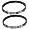 2PCS Drive Belt Compatible With Yerf Dog 203591 Q430203W Q43103W Q43203W Manco Carter 5.5hp 6. 203591A 203591B 203591C Kartco 7655 10052 view 1