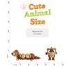 3D Printed Articulated Ferret Fidget Toy 3 Pack Flexible Cute Animal Desk Decor, Adult Collectible 3D Printed in USA view 2