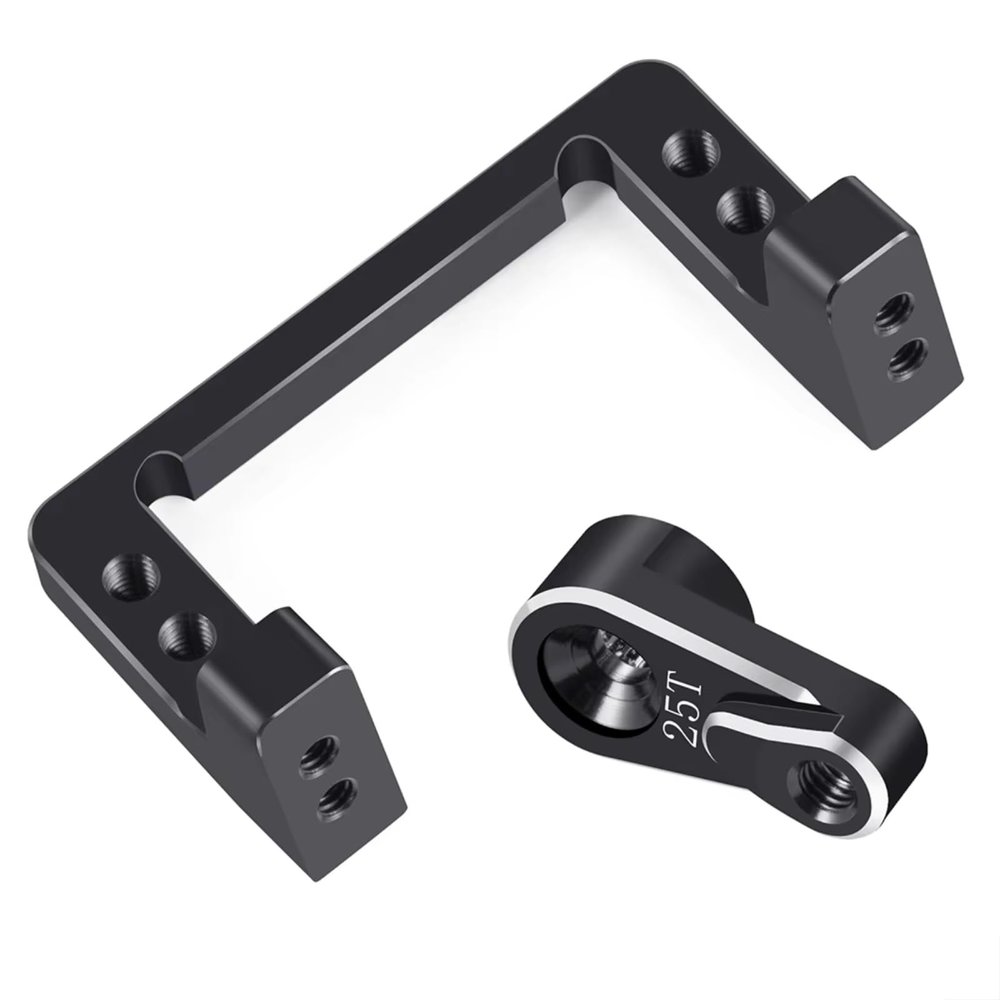 For Buggy Truck For Mini-B 1/16 RC Car Upgrade Parts Aluminum Alloy Servo Arm Mounts Block Support Model Accessory Assemble Rc Models Accessories(Arm Mount)