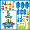 Kenthoris Water Table for Toddlers 1-3, Toddler Outdoor Toys Kids Summer Beach Backyard Pool Splash Activities Playsets, Water and Sand Activity Sensory Playset for Toddlers 1.5+ Years Old (9933) view 4