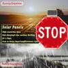 Solar Powered LED Stop Sign with Flashing Lights, Durable Aluminum Octagon Traffic Sign, Engineer Grade Reflective Film for Enhanced Visibility view 2