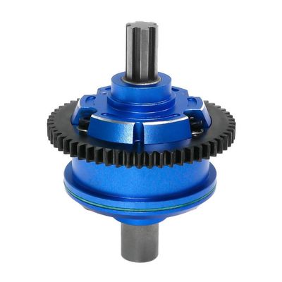 57T Metal Center Differential ARA311165 Compatible with 1 10 Outcast 4S V2 and 1 8 Mojave 4S RC Car Upgrade Parts Accessories(Blue)