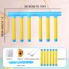 Agaommio Catching Sticks Games Adjustable 3 Speed Reaction Game that Promotes Hand-Eye Coordination, Drop Stick Challenge Family Game Gift for Kids at Christmas Birthday (Yellow 6 Sticks) view 2