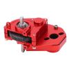 Aluminum Alloy Gear Box Upgrade Parts for Axial SCX24 90081 1/24 RC Car Simulation Model (Red) view 3