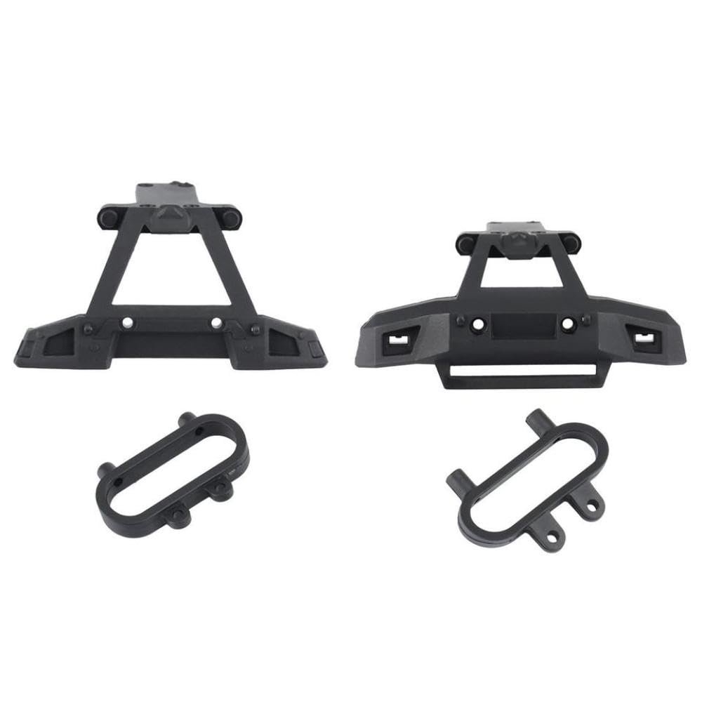 1/16 RC Car Parts Accessories Front Rear Bumper Compatible with Models 16889 16889A 16890 16890A SG1601 SG1602 M16004 M16005(M16004)
