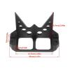 For Wraith RR10 For Capra Rig For Rock Bouncer 1/10 RC Car Crawler Roll Cage Upgrade Aluminum CNC Steering Servo Guard Rc Models Accessories(Black) view 3