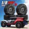 2.2 Wheels and Tires Set Aluminum Beadlock Wheels All-Terrain Mud Tires For 1/8 RC Crawler Cars Axial Capra Wraith/TRX4 Wheels Gen8 Everest Gen7 Pro Traxxas TRX4 Axial Gen8 SCX10 II RC4WD /4pcs view 3