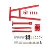 RC Toys Models For Traxxas For TRX4 For Axial For SCX10 1/10 RC Crawler Car Metal Rotatable Engine Flip Maintenance Bracket Engine Stand(Red) view 4