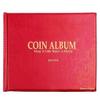 240 Pockets Coin Holder Collection Coin Storage Album Book for Collectors, Money Penny Pocket - Red, Small view 1