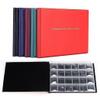 240 Pockets Coin Holder Collection Coin Storage Album Book for Collectors, Money Penny Pocket - Red, Small view 2