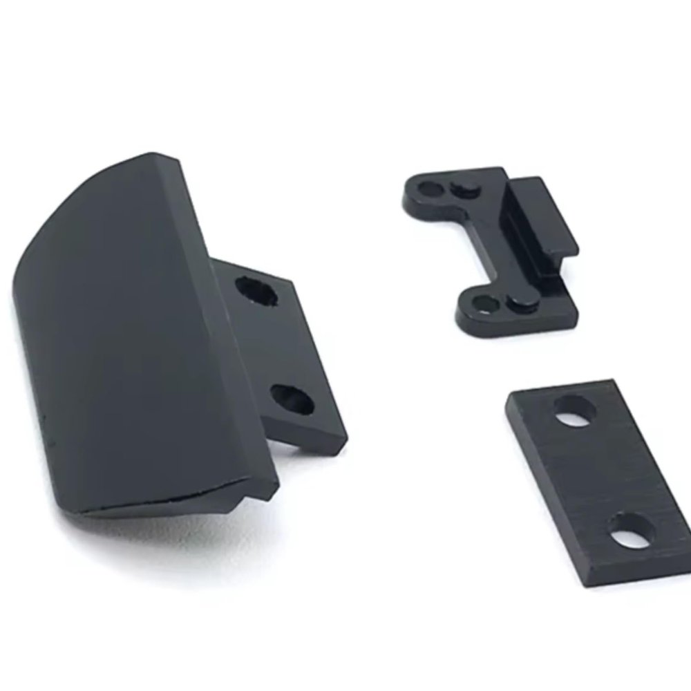 For WLtoys 144010 144001 144002 1/14 124017 124019 1/12 RC Car Parts Metal Upgrade Modification Front Bumper Model Accessory Rc Models Accessories(Black)