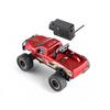 ConGamefun 1/64 Scale Mini RC Truck Model, APP Auto-Pairing Full-Proportional FPV Mini RC Crawler Car with WiFi Camera, Remote Controller, Display Screen, Gift for Adults (RTR/Red) view 4