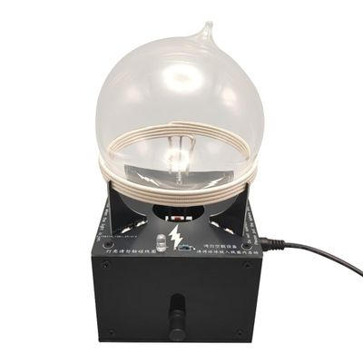 Arc-Reactor-Style Plasma Ring Lamp, Plasma Ring Light with Inert Gas Light Sphere, Magnetic Excitation Energy Core Display for Desk Decor, Science Demonstration, Gift for Adults (90mm)