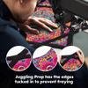 Beginner to Pro Spinning Cloth Flow Toy Colorful Juggling Prop, 24.4 Inch 300 Grams, Flow Star Style (Wind of Freedom) view 3