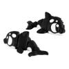 3D Printed Articulated Orca Killer Whale Fidget Toy 3 Pack Flexible Cute Animal Desk Decor, Adult Collectible Figure 3D Printed in USA view 4