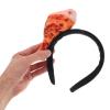 Abaodam Funny Realistic Turkey Leg Hairband for and Adults, Plush Fake Food Headband Party Accessory for Cosplay and Birthday Celebrations view 3