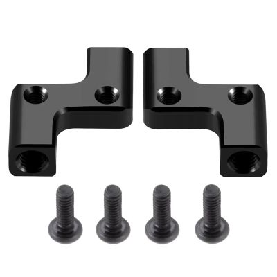 RC Toys For Sakura Cero Ultra 1/10 Aluminum Alloy Front Rear Hydraulic Mount RC Drift Car Upgrade Parts Repair Modified Accessories(Black2)