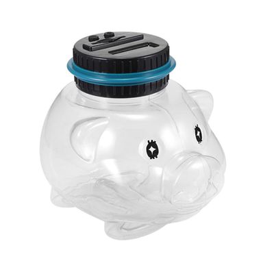 Abaodam Digital Counting Money Box Cartoon Piggy Bank Coin Saving Jar Electronic Coin Storage Pot for Savings Goals at Home and School