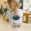 Abaodam Digital Counting Money Box Cartoon Piggy Bank Coin Saving Jar Electronic Coin Storage Pot for Savings Goals at Home and School view 3