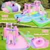 BounBounTime Inflatable Water Slide for Kids Aged 3-10, Water Bounce House with 2 Slides, 2 Splash Pools, 180 x 175 x 80 inches, Blow Up Water Park with 520W Blower, Bouncy Castle for Backyard view 3