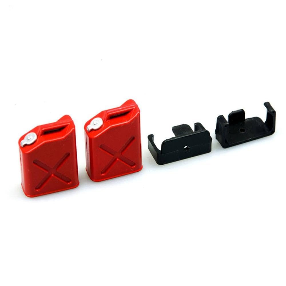 Simulated 39x28.5mm Fuel Tank Compatible with Wraith 1 10 Scale RC Car Decoration Tool Parts(2Pcs)
