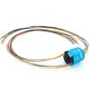 Bore Slip Ring with Flange 8mm Hole Size OD 35mm Electrical Slip Ring 6/12 circuits 5A Signal Transmission(8X35mm 6CH 5A) view 3