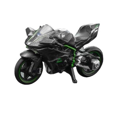 HTLNUZD New 1/64 H2R Alloy Motorcycle Miniatures - Simulation Die-Cast Collectible Model for Display, Decoration & Souvenir Gift