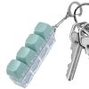 2 Pcs Keyboard Fidget Toys, Clicky Fidgets Toy for Adults and Kids, Fidget Keyring Button Keyboard Fidgets Keychain for Stress Relief view 4