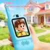 Wuehuds Video Walkie Talkies for Kids 2 Pack, Dual Cameras Kids Walkie Talkies with 2.0 Inch IPS Screen, Long Range 600M Indoor Outdoor Walkie Talkies for 3-12 Year Old Boys Girls (Blue+Blue) view 2