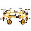 HUAIPU Tricycle Merry Go Round Bicycle for Kindergarten Indoor Outdoor Heavy-Duty Circular Pedal Cart 360 Spin for Kindergarten Playground Daycare,Yellow,6 People view 1