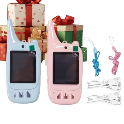 Kids Video Talk Toys, Long Range Portable Two-Way Communication Device for Indoor Outdoor Play, Boys, Girls, Teens, Children, Daughter, Son