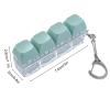 2 Pcs Keyboard Fidget Toys, Stress Relief Clicky Fidgets Toy for Adults and Kids, Funny Clicky Button Keyboard Fidget Keychain for Office, School, Travel view 2