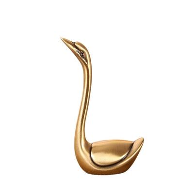 LOVDUSA Meson seat ring seat small animal white spirit Fox elephant little donkey deer Swan unicorn birthday gift desktop(277AB)