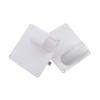 NFGHTRUU 1 Pair of Plastic White RC Fixed Wing Airplane Servo Covering Plate Cover Board view 1