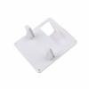 NFGHTRUU 1 Pair of Plastic White RC Fixed Wing Airplane Servo Covering Plate Cover Board view 2