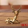 LOVDUSA Meson seat ring seat small animal white spirit Fox elephant little donkey deer Swan unicorn birthday gift desktop(274AB) view 2