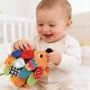 3D Flip Owl Stuffed Animal, Assemble-Your-Own Hedgehog Stuffed Animal Toys, Sensory Buckle Toy, Develop Baby Motor Skills, for 3+Months Boy Girl Shower Gifts (Hedgehog) view 3