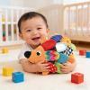 3D Flip Owl Stuffed Animal, Assemble-Your-Own Hedgehog Stuffed Animal Toys, Sensory Buckle Toy, Develop Baby Motor Skills, for 3+Months Boy Girl Shower Gifts (Hedgehog) view 4