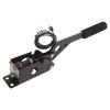 Kadimendium 64 Bit USB SIM Handbrake for PC Racing Games, Integrated Design Linear E Brake for T500 T300, Black Aluminum Alloy view 2
