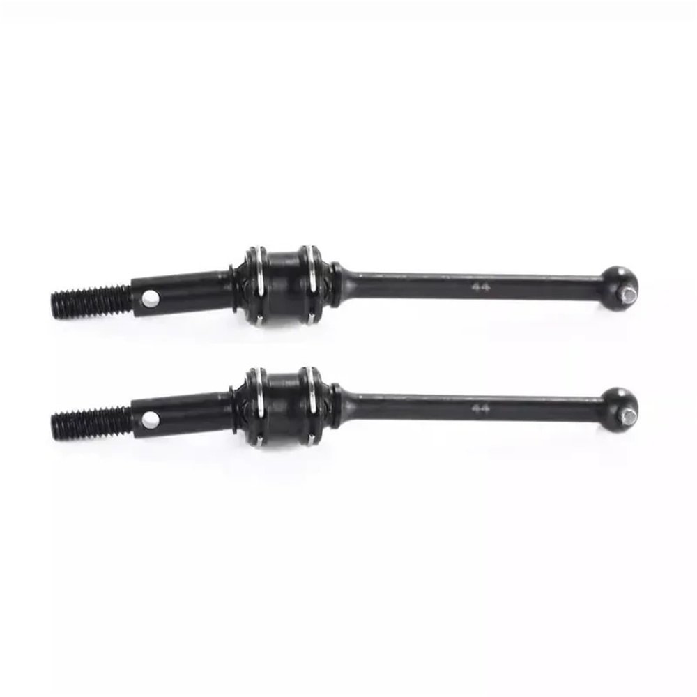 2pcs Metal Joint Shaft Drive Shaft CVD Driveshaft 44mm for Tamiya TA05 TA06 TB05 TRF420 TRF417 RC Car Parts