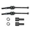 2pcs Metal Joint Shaft Drive Shaft CVD Driveshaft 44mm for Tamiya TA05 TA06 TB05 TRF420 TRF417 RC Car Parts view 2