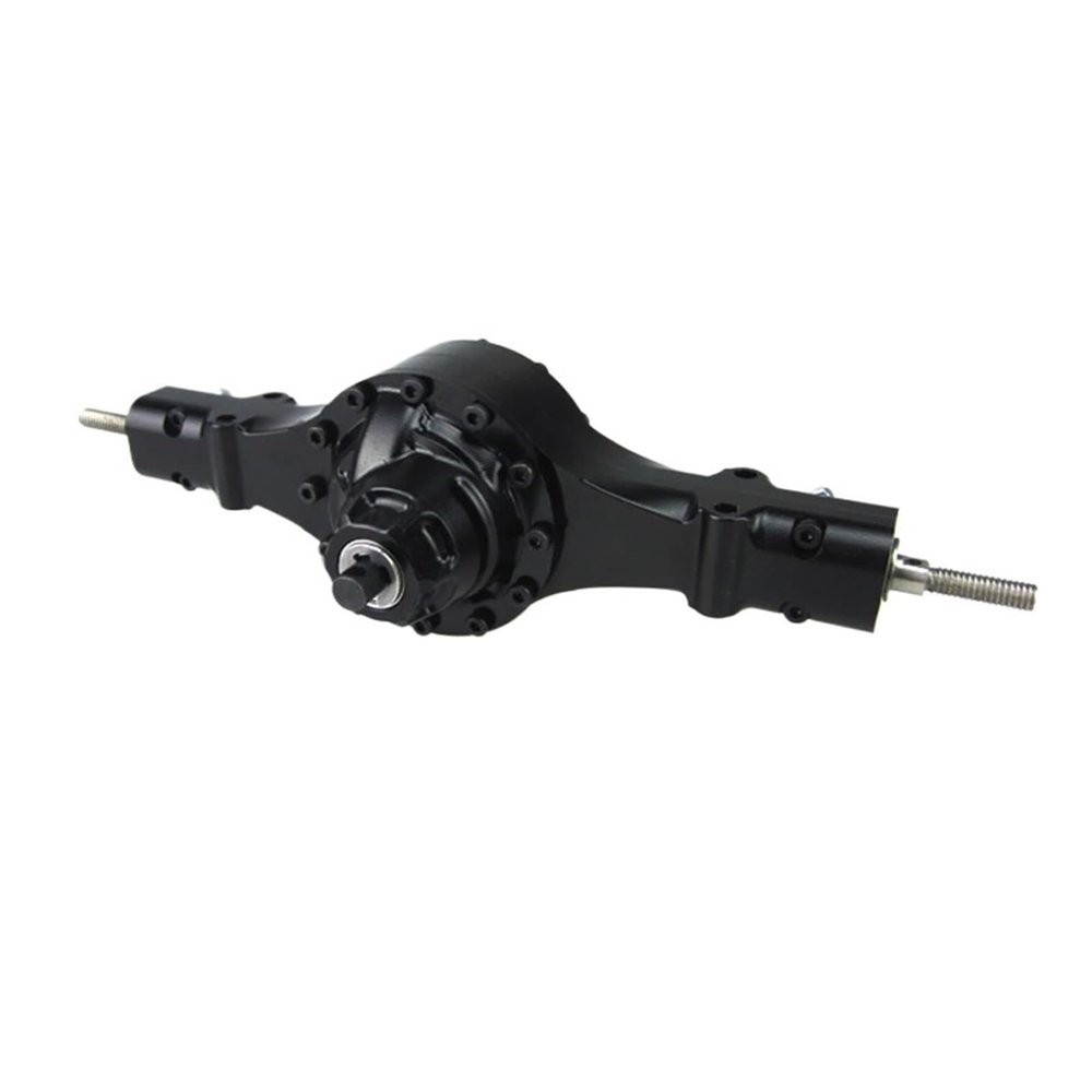 1/14 LESU RC Tractor Truck Metal Rear Differential Axle Q-9023 Compatible For Tamiya 1 14 RC Truck Tipper 770S FH16 Parts Accessories DIY