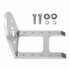 Aluminum Alloy Motor Mount Bracket for 36/40 Series Brushless Motors, 25mm Hole Spacing RC Boat Motor Mounting Frame, Compatible with 550 Motor, 4085402 4074 3674 3660, Silver view 2