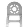 Aluminum Alloy Motor Mount Bracket for 36/40 Series Brushless Motors, 25mm Hole Spacing RC Boat Motor Mounting Frame, Compatible with 550 Motor, 4085402 4074 3674 3660, Silver view 3