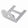 Aluminum Alloy Motor Mount Bracket for 36/40 Series Brushless Motors, 25mm Hole Spacing RC Boat Motor Mounting Frame, Compatible with 550 Motor, 4085402 4074 3674 3660, Silver view 4
