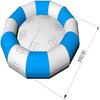 0.9mm PVC Inflatable Disco Boat Inflatable UFO Boat Inflatable Towable River Disco Boat 6 Seats, 3meters in Diameter with Pump view 2