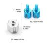 Aluminum Alloy Differential Lock Differential Cup for 1/10 for Tamiya TT-01 TT01 RC Car Parts view 4